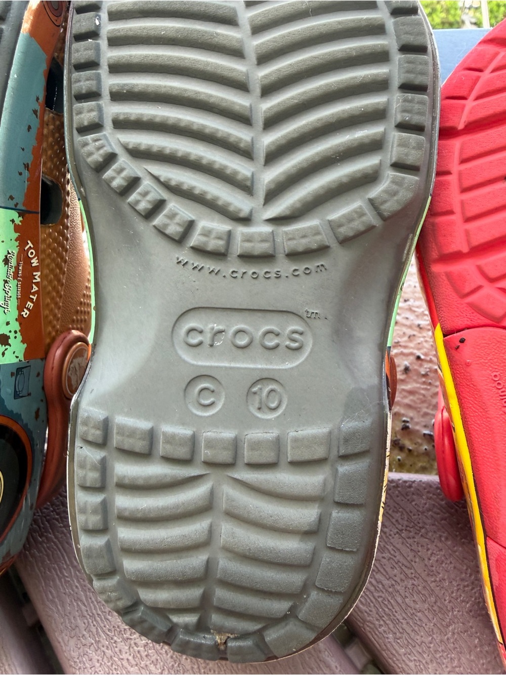 Pair of Disney Cars CROCS - Picture 12 of 12